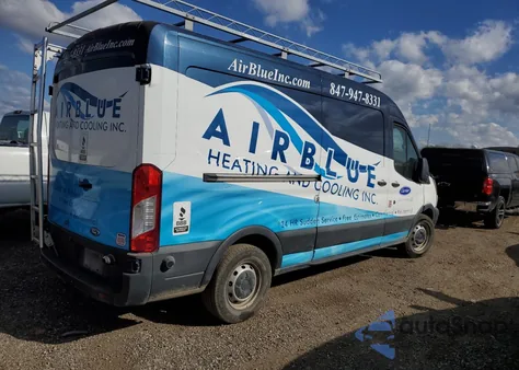 2017 Ford Transit T-150 z USA, uszkodzony, nr VIN 1FTYE2CM8HKA65399